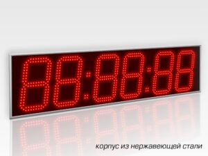 Часы в корпусе из нержавеющей стали