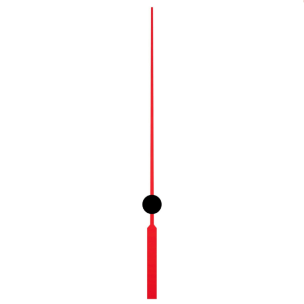 СЕКУНДНАЯ СТРЕЛКА *SEC. 90 RED (90мм), красная, МЕТАЛЛ