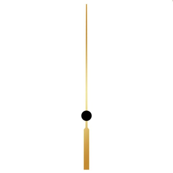 СЕКУНДНАЯ СТРЕЛКА *SEC. 90 gold (90мм), желтая, МЕТАЛЛ