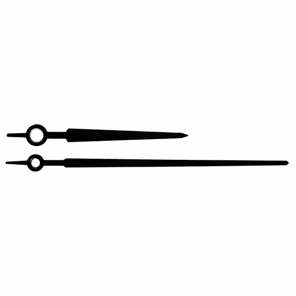 Стрелки №23: 65/108 мм, металлические, черные