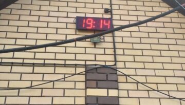 Электронное табло часы Электроника-8-К-2у